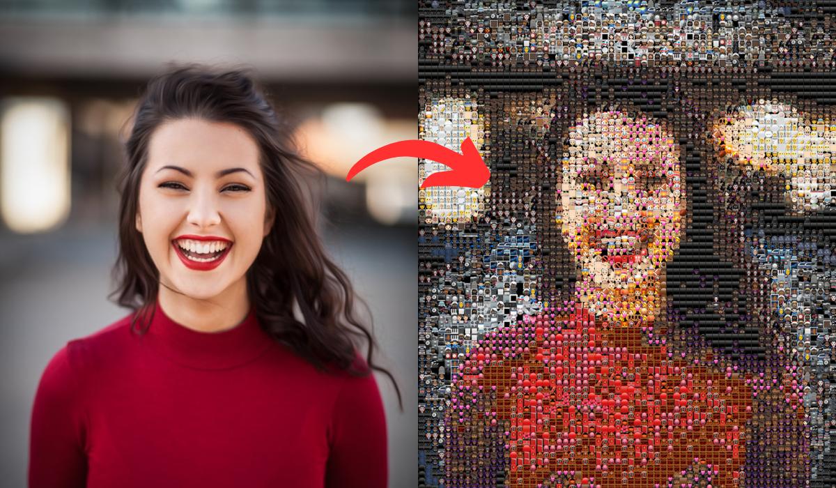Image to Emoji Art